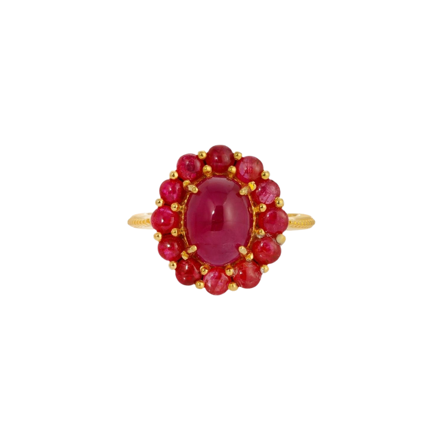 Ruby Cluster Ring