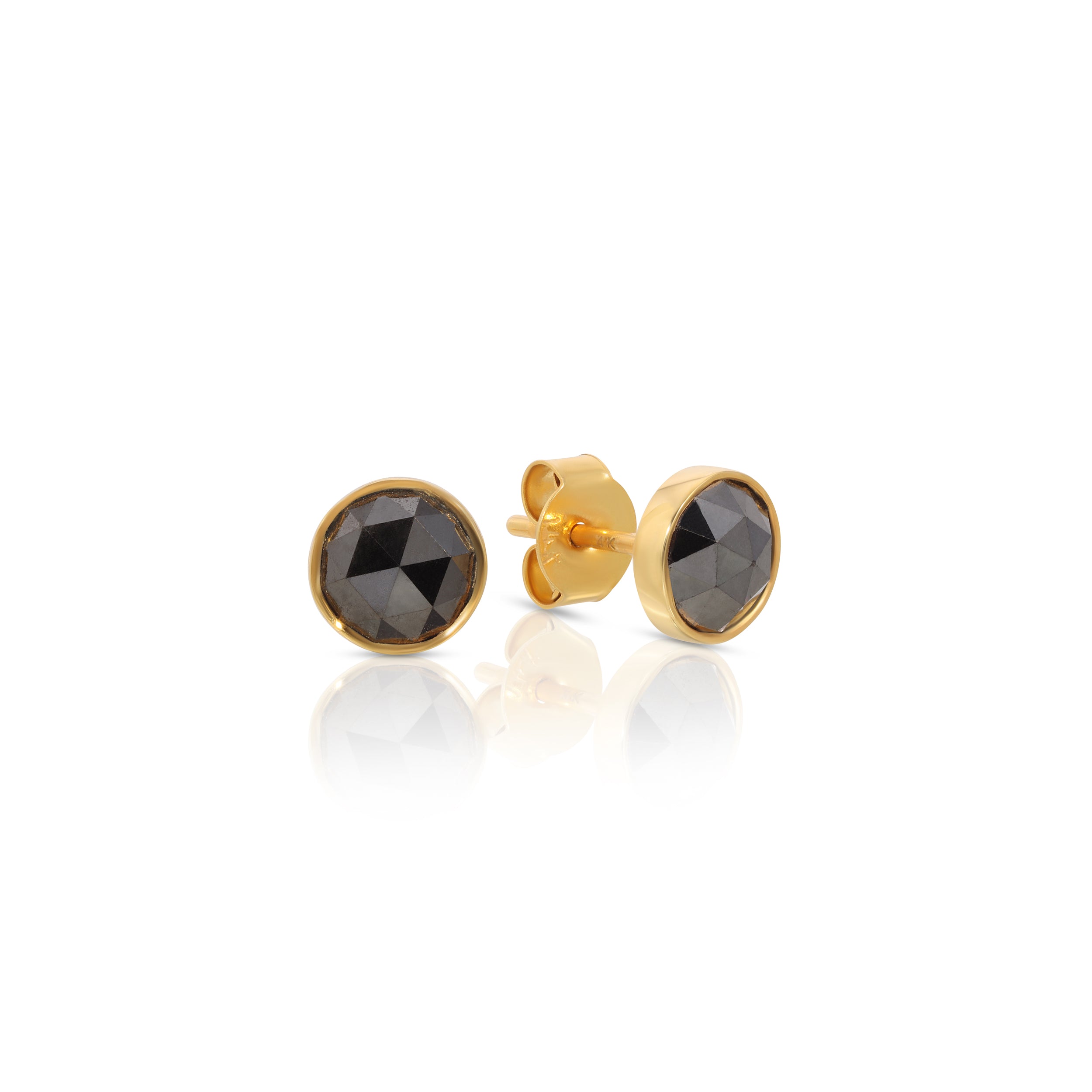 Black Diamond Elle Stud Earrings
