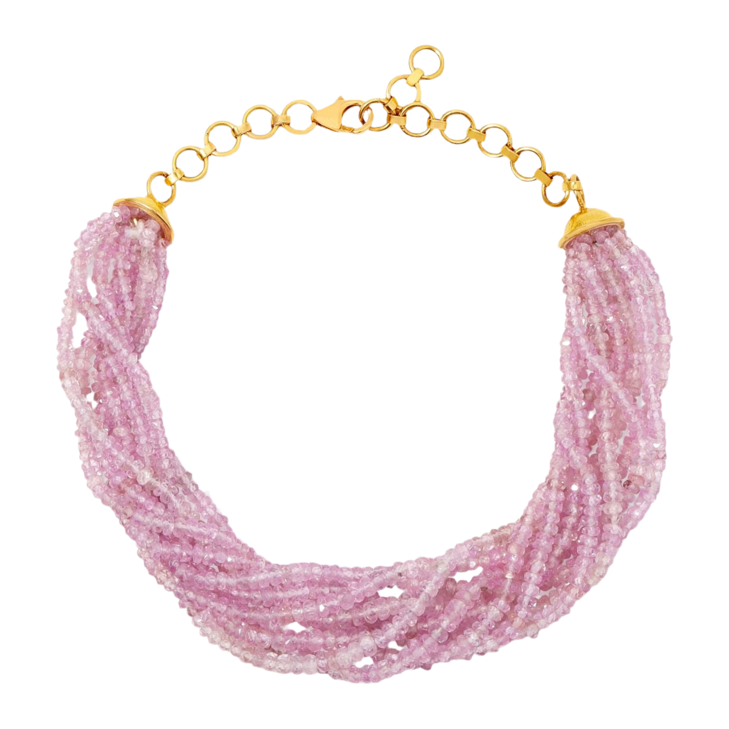 Burmese Ruby Pink Sapphire Diamond Gold Bracelet