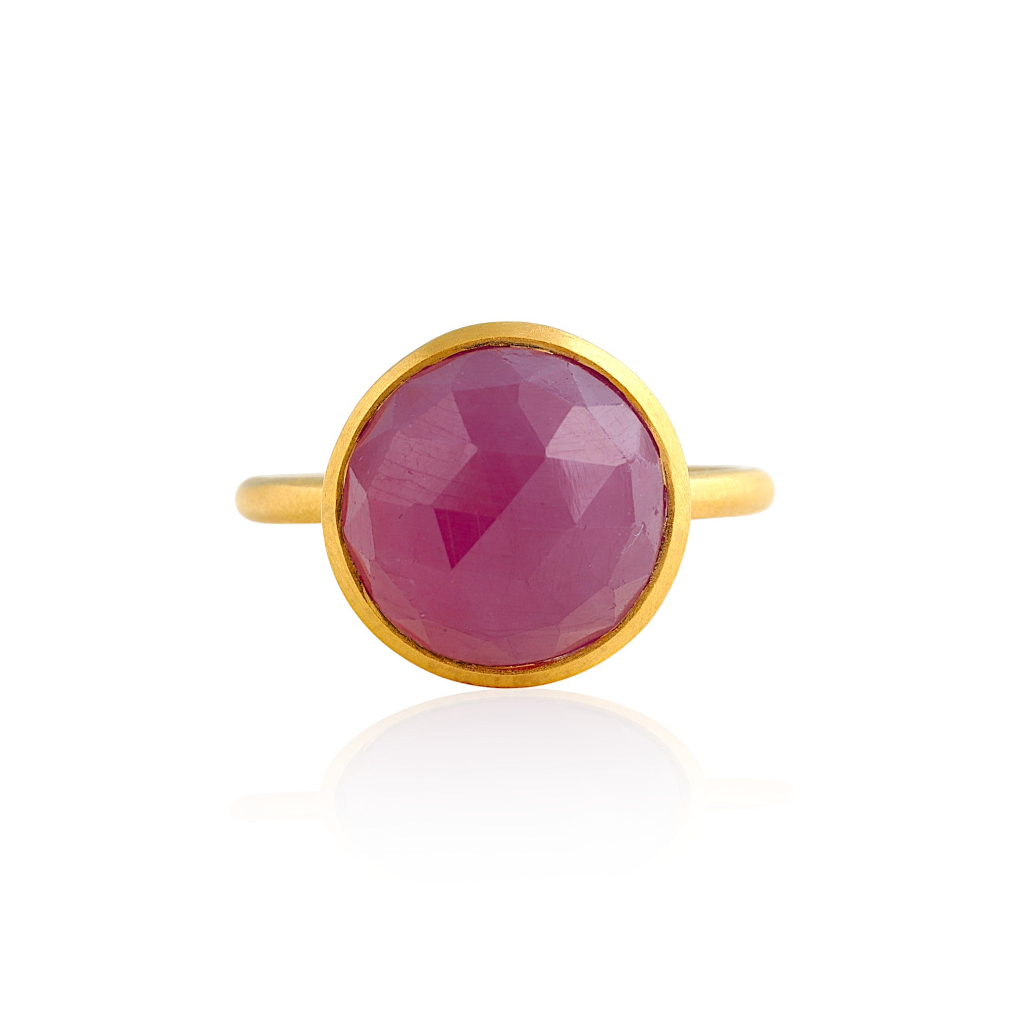 Ruby Cirque Cocktail Ring