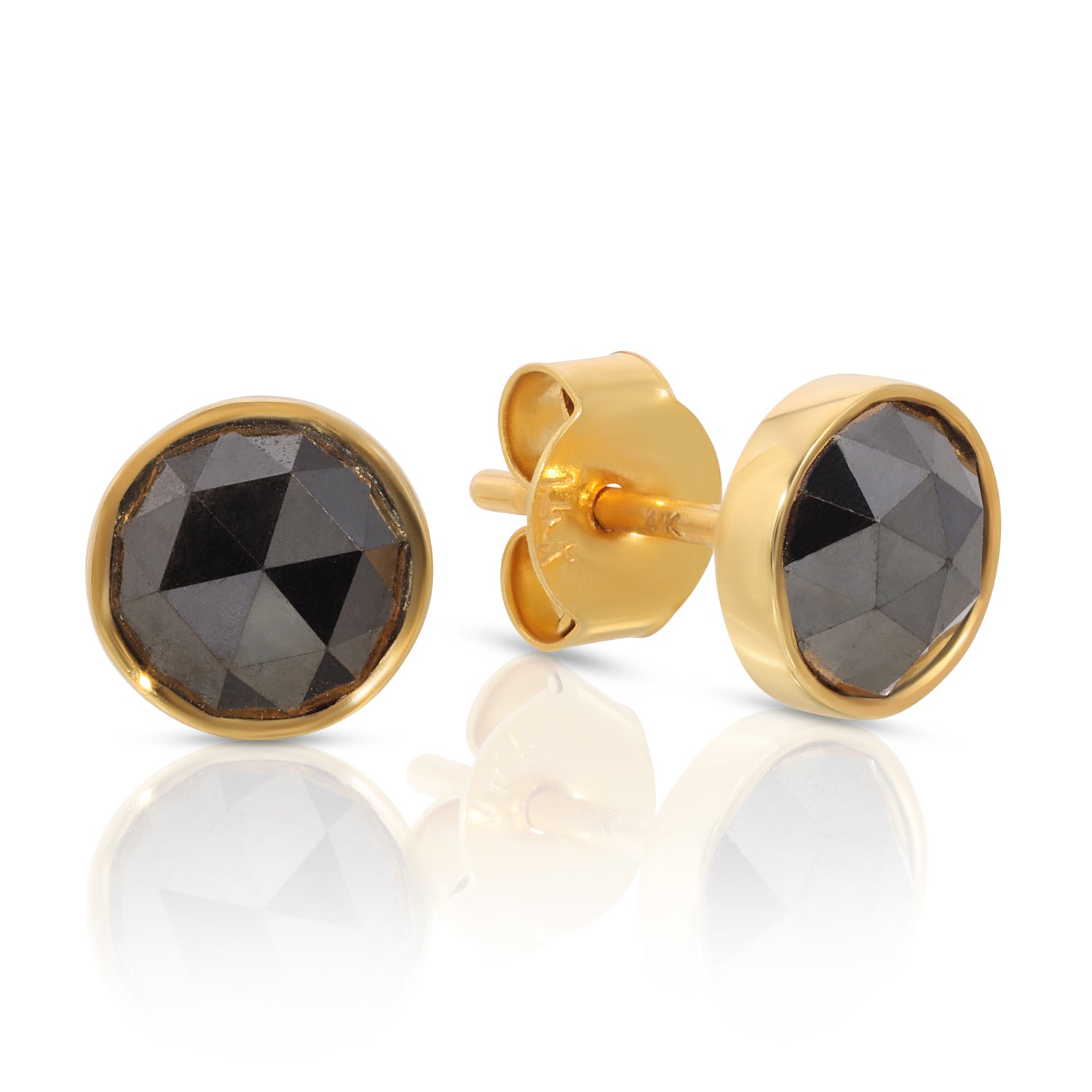 Black Diamond Elle Stud Earrings