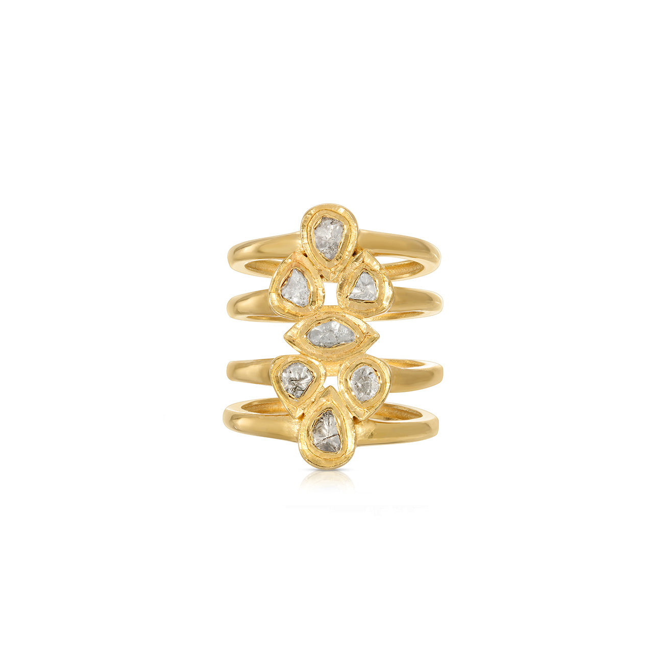 Jaipur Diamond Spring Ring
