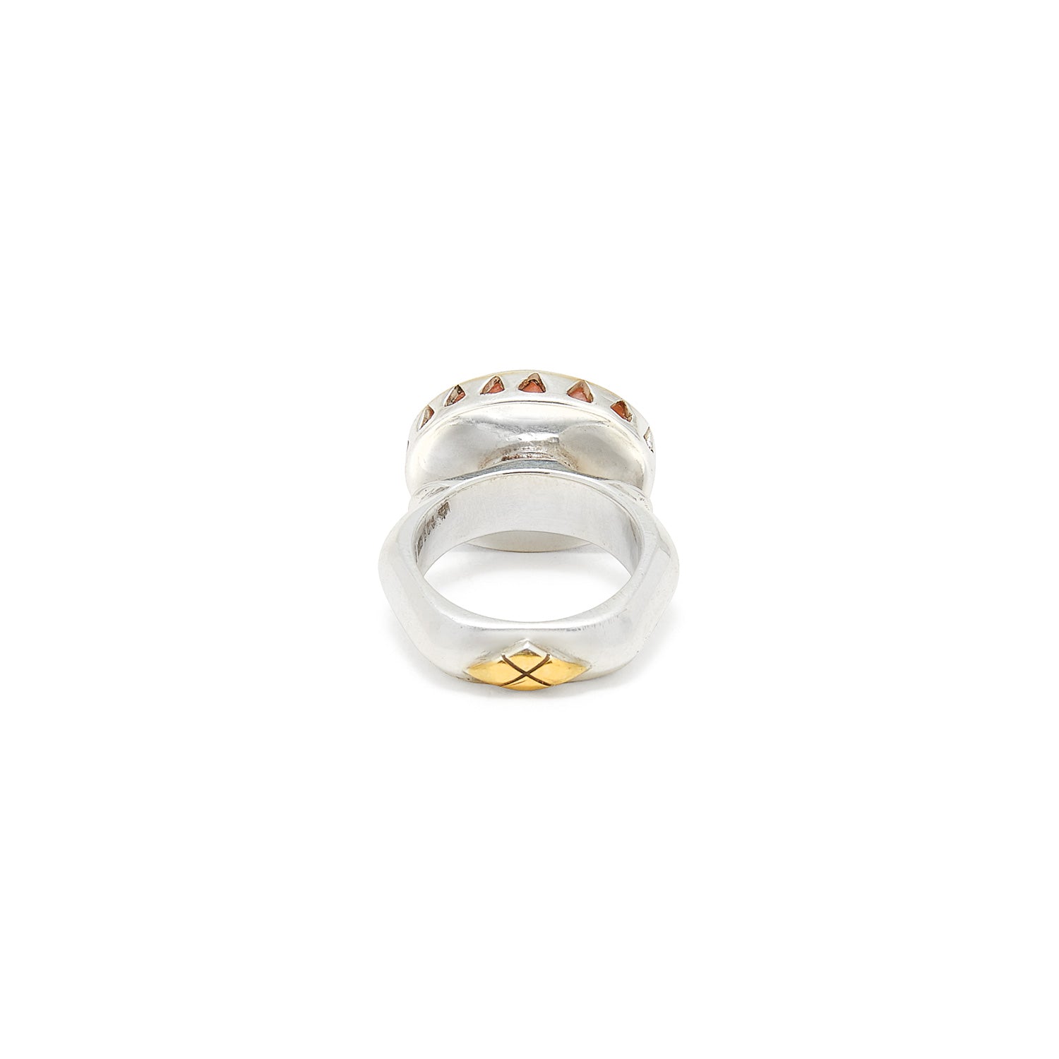 Pink Moonstone Rani Ring