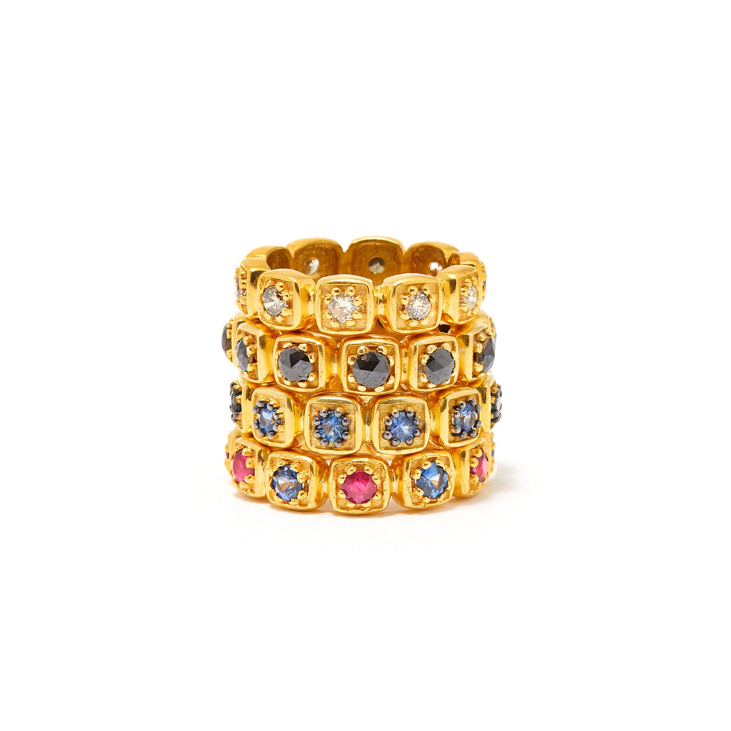 Laurel Multi Sapphire Ring