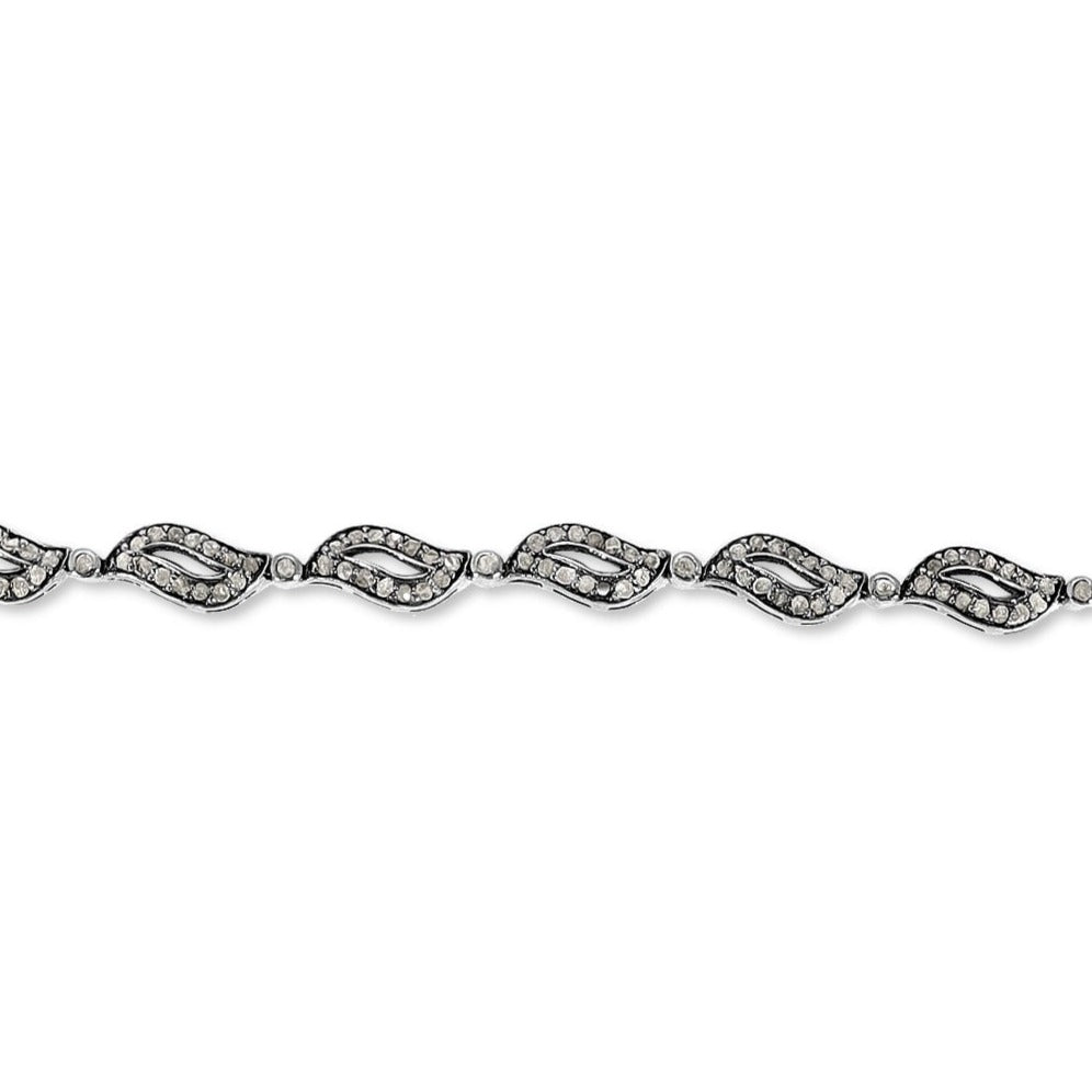 Daisy Chain Diamond Bracelet