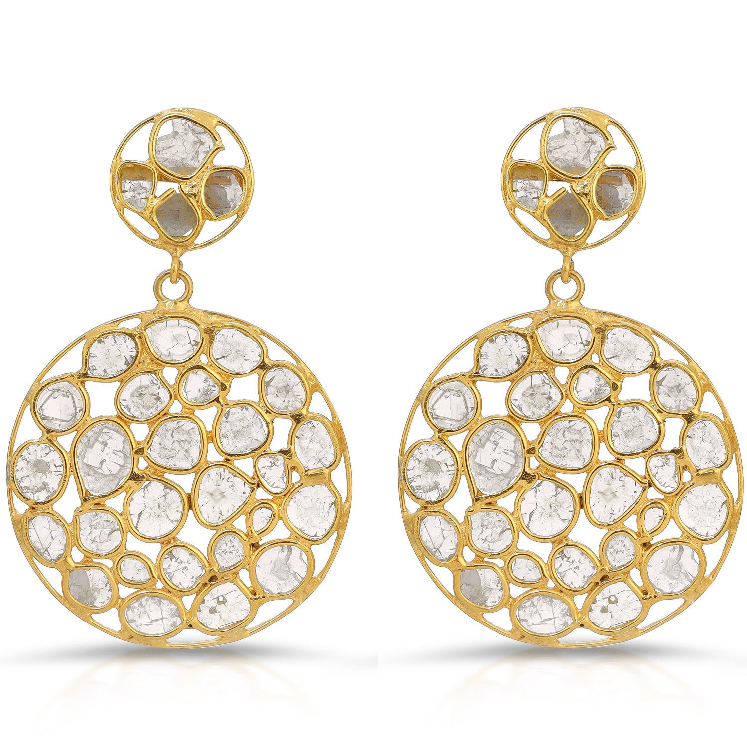 Diaphanous Cirque Ring Earrings