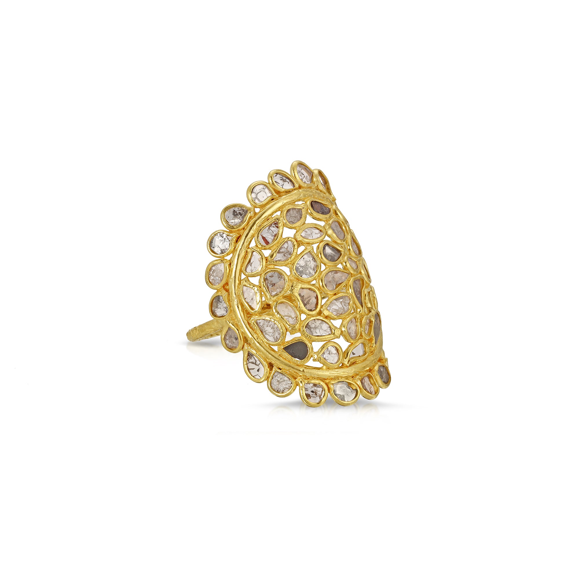 Diaphanous Diamonds Curvee Dress Ring