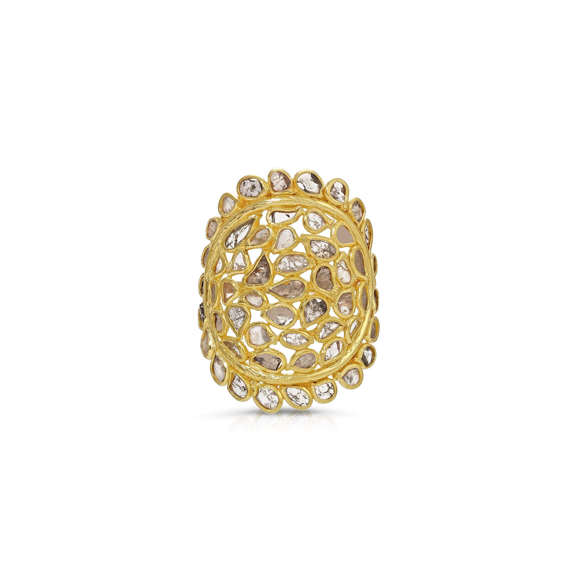 Diaphanous Diamonds Curvee Dress Ring