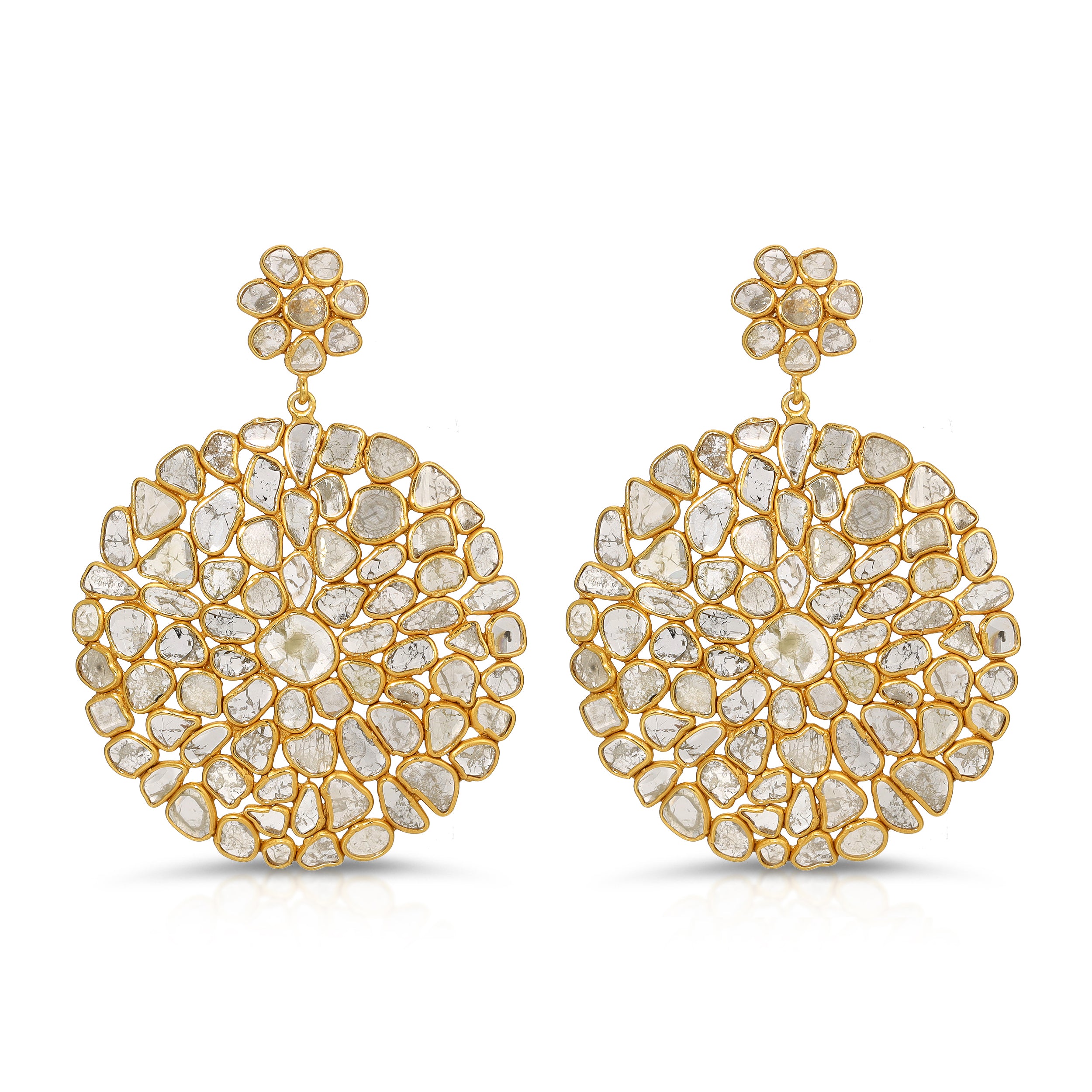 Diaphanous Diamonds Cirque Earrings