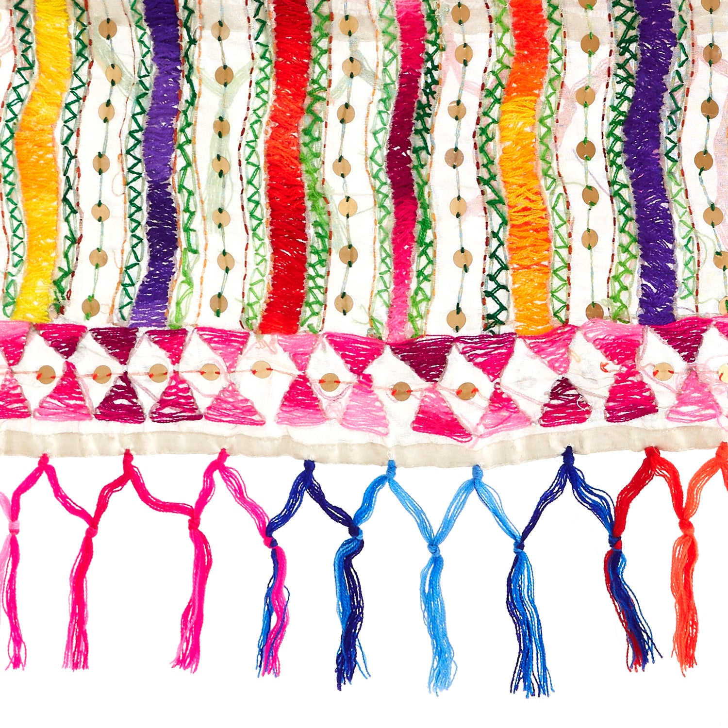 Kerala Boho Fringe Shawl