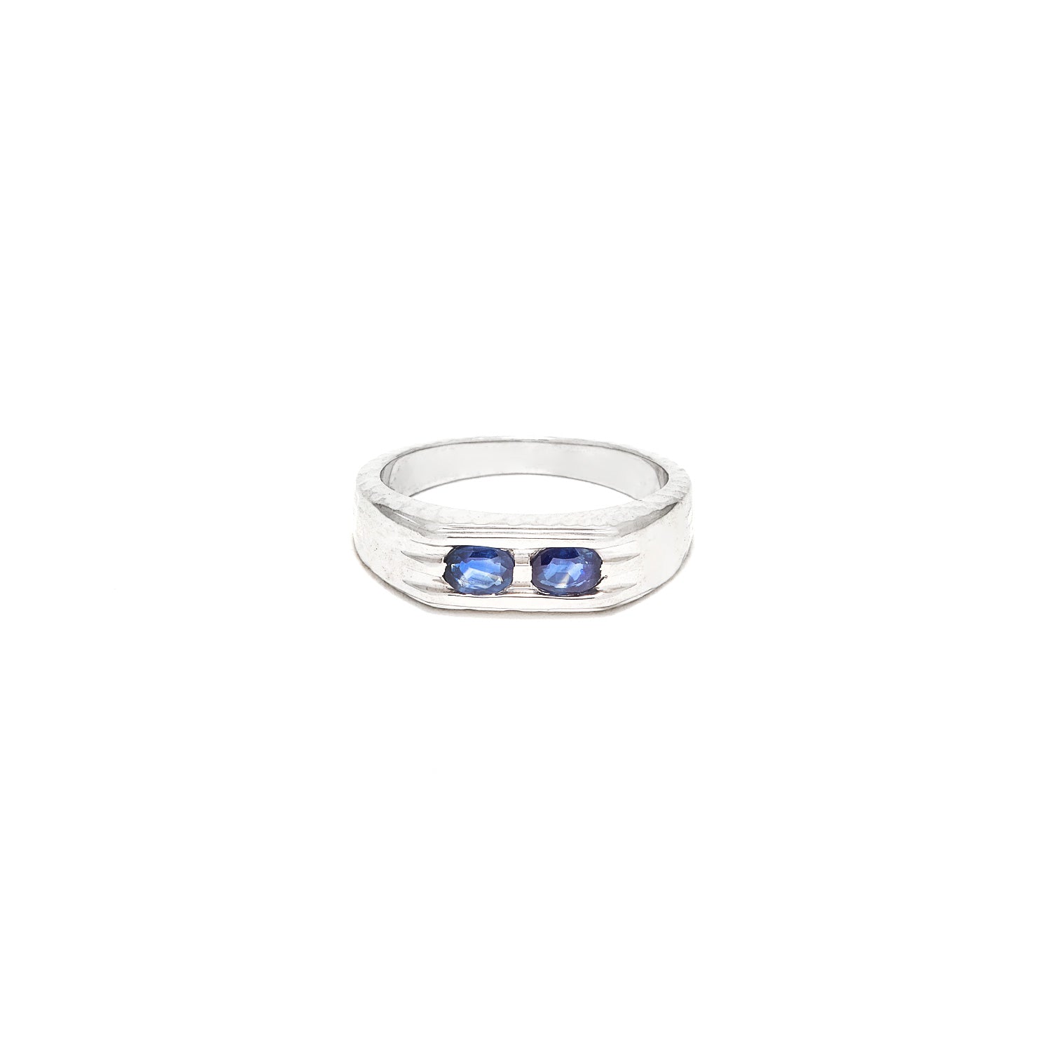 Sapphire Signet Ring-Ring-Jaipur Atelier