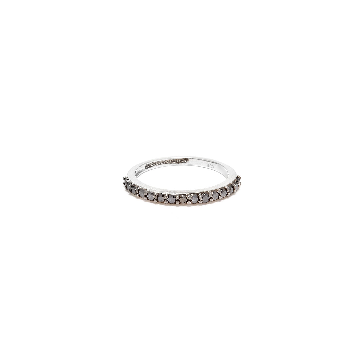 Black Diamond Demi Set Band-Ring-Jaipur Atelier