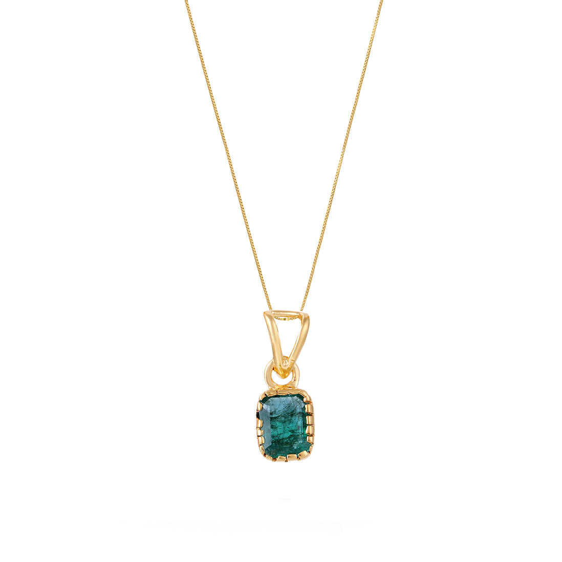 Emerald Petite Pendant