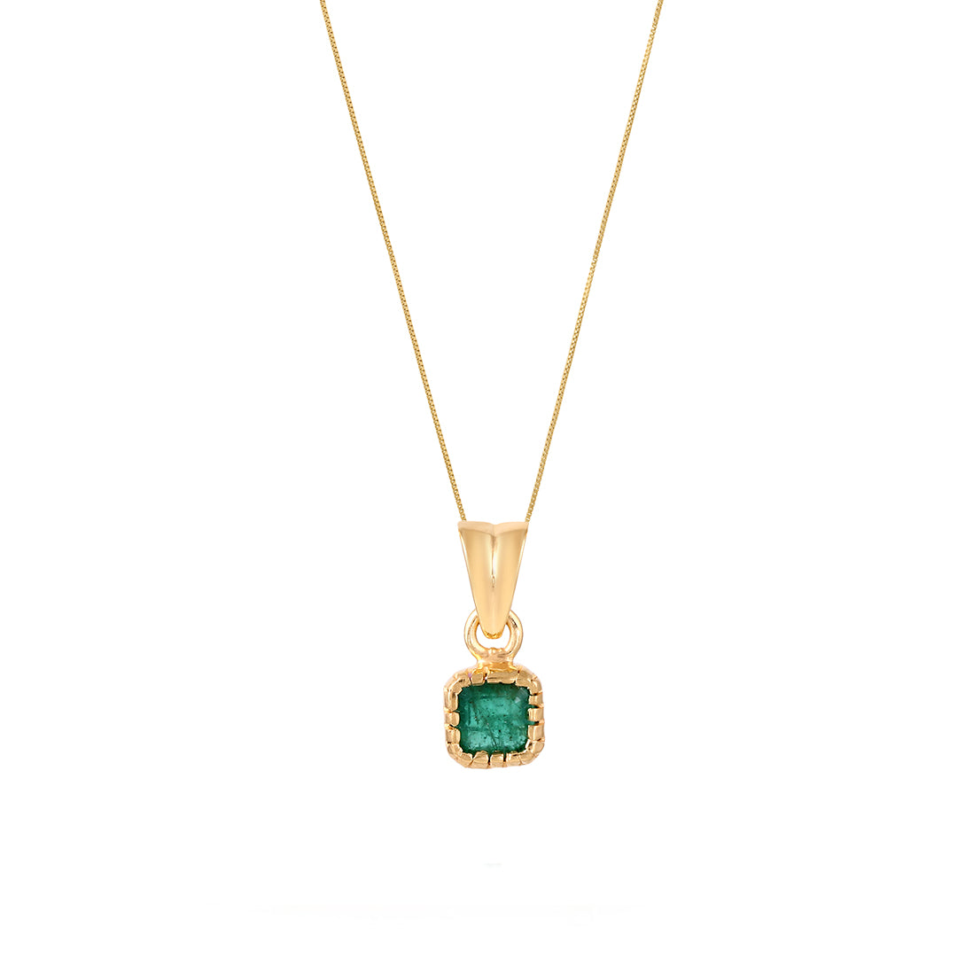 Emerald Petite Pendant