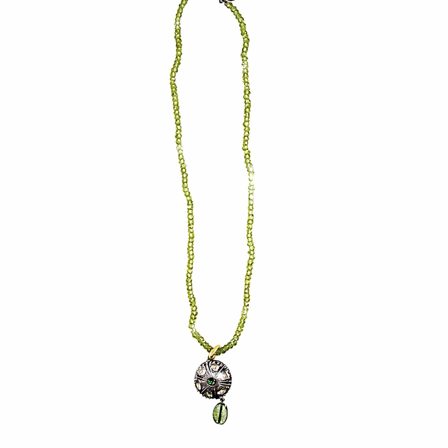 Jaipur Atelier Green Peridot Pendant