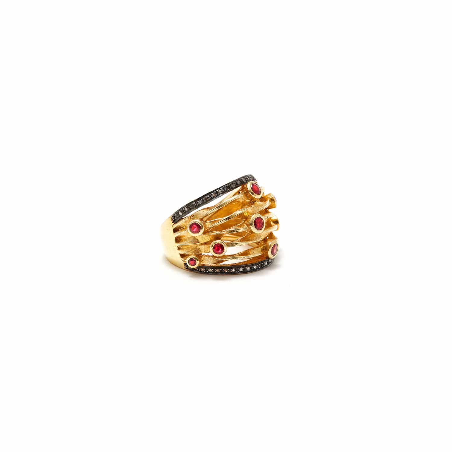 Jaipur Atelier Ruby Diamond Twig