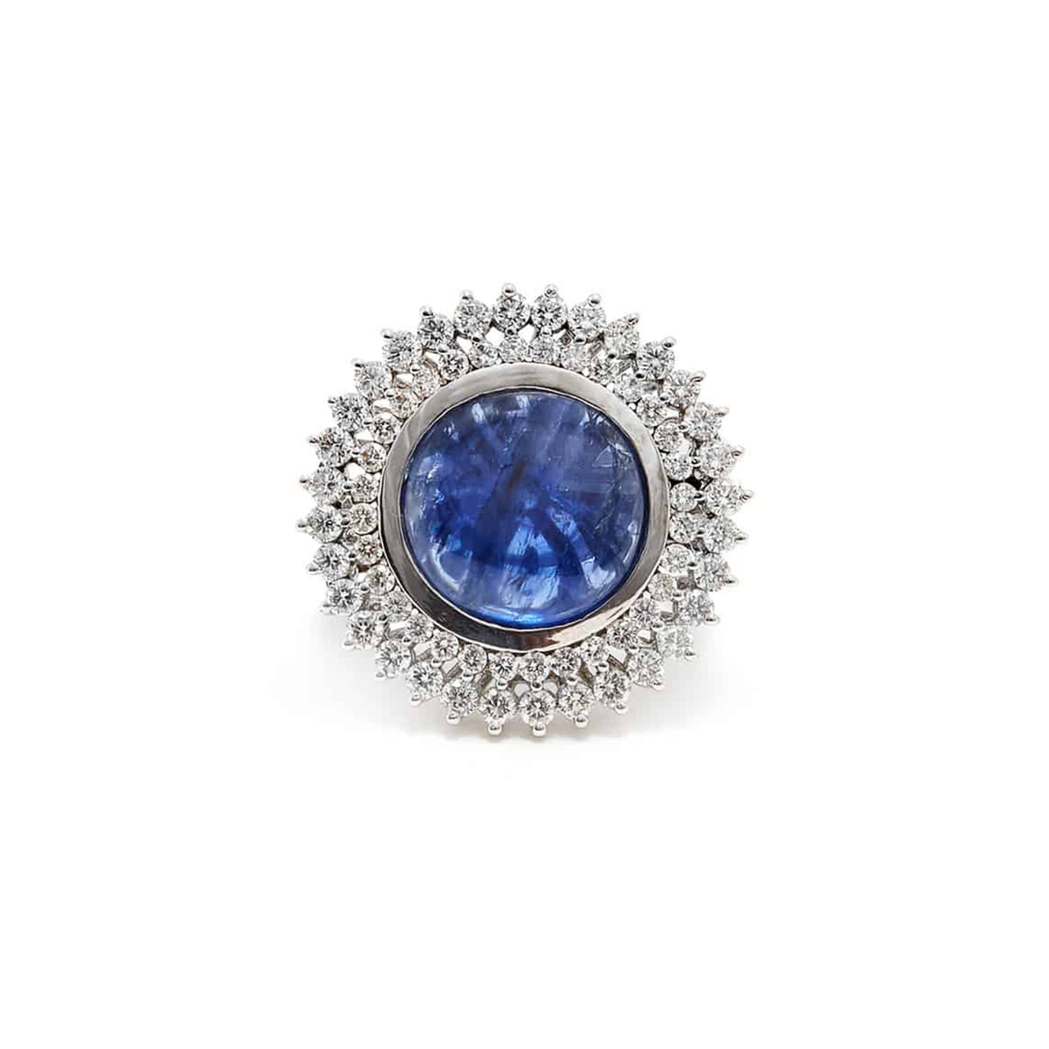 Star Fall Sapphire Diamond Dress Ring