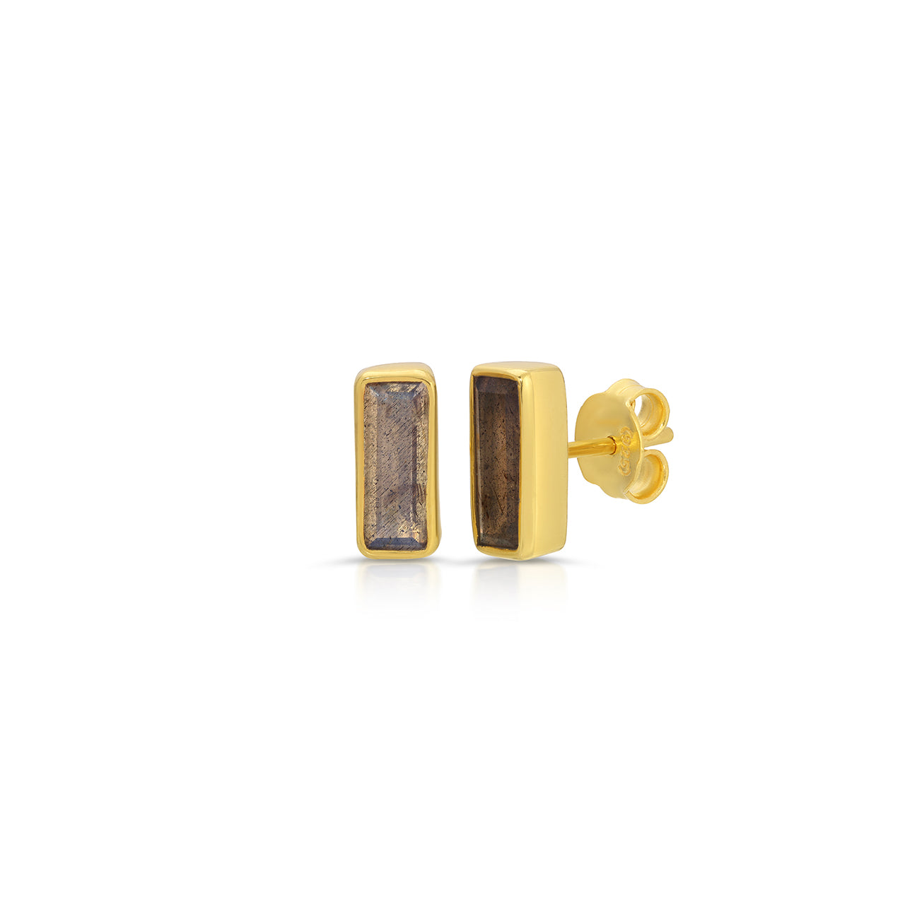 Labradorite Dash Studs