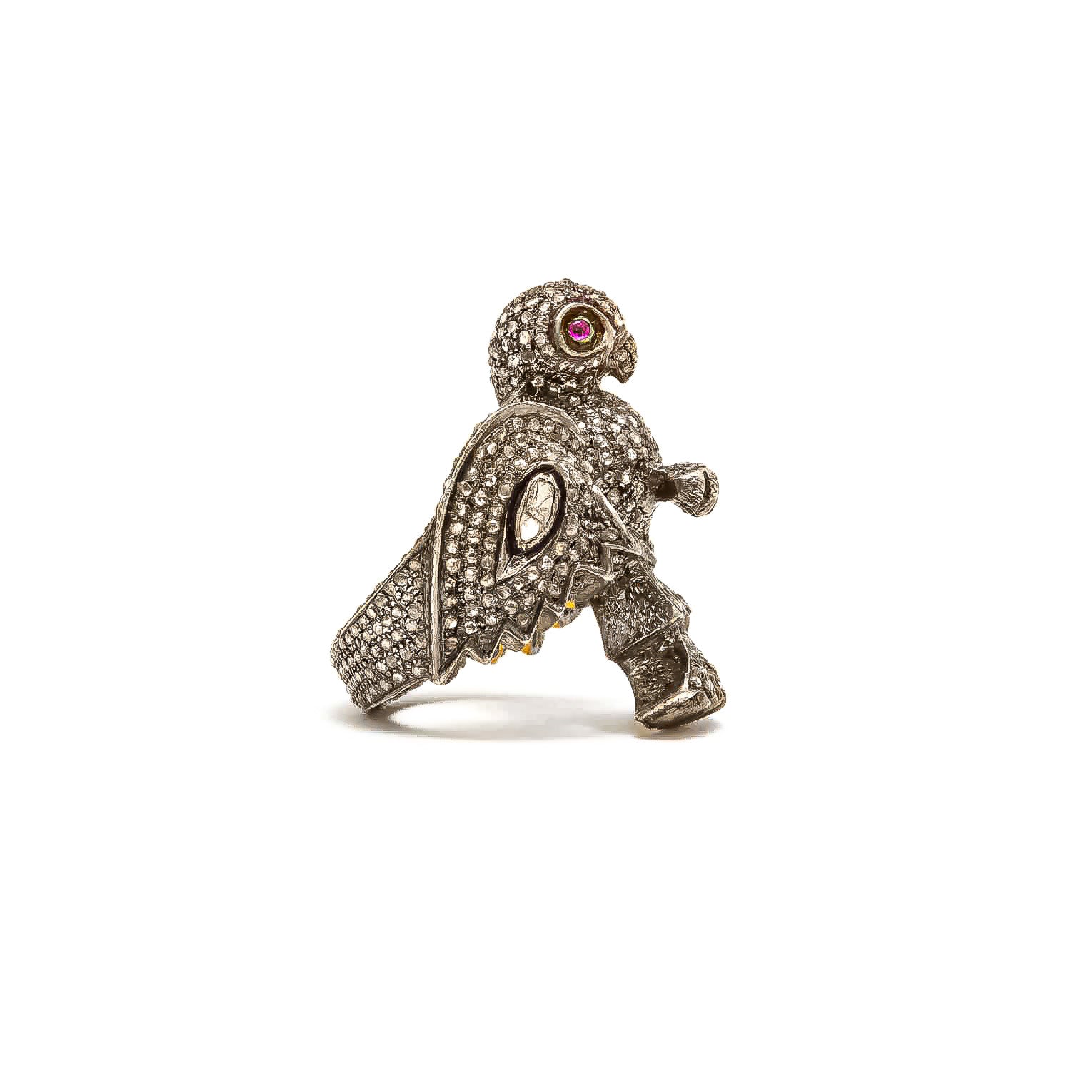 Goddess Laxmi Statement Ring