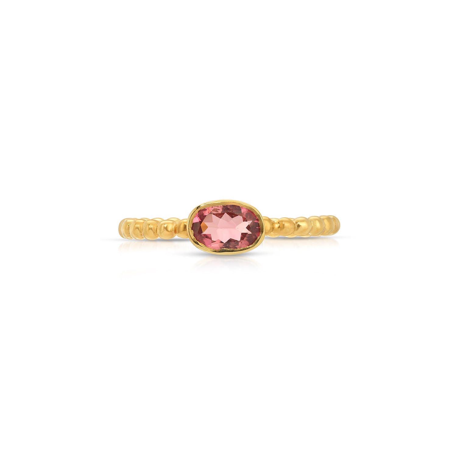 Pink Tourmaline Bubble Band