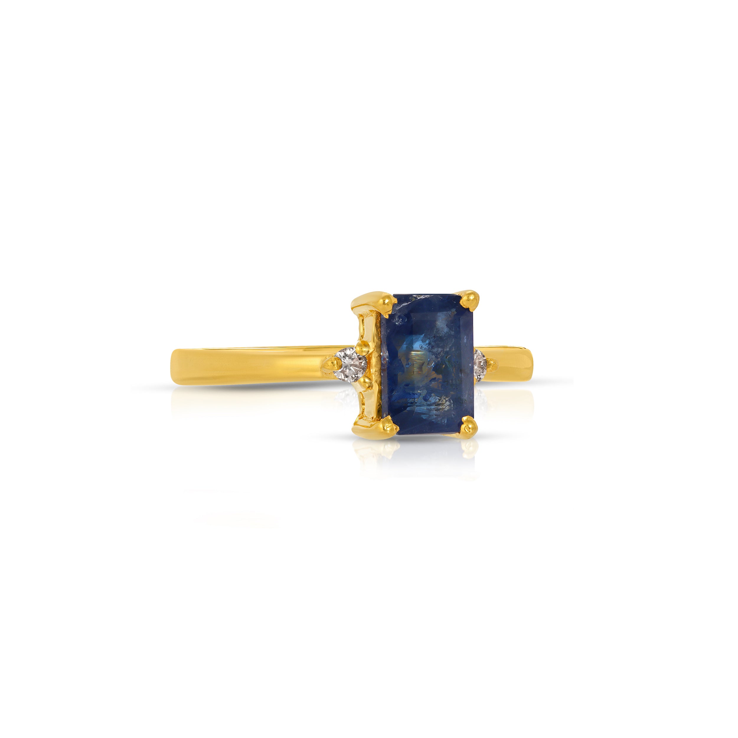 Sapphire Diamond Dress Ring