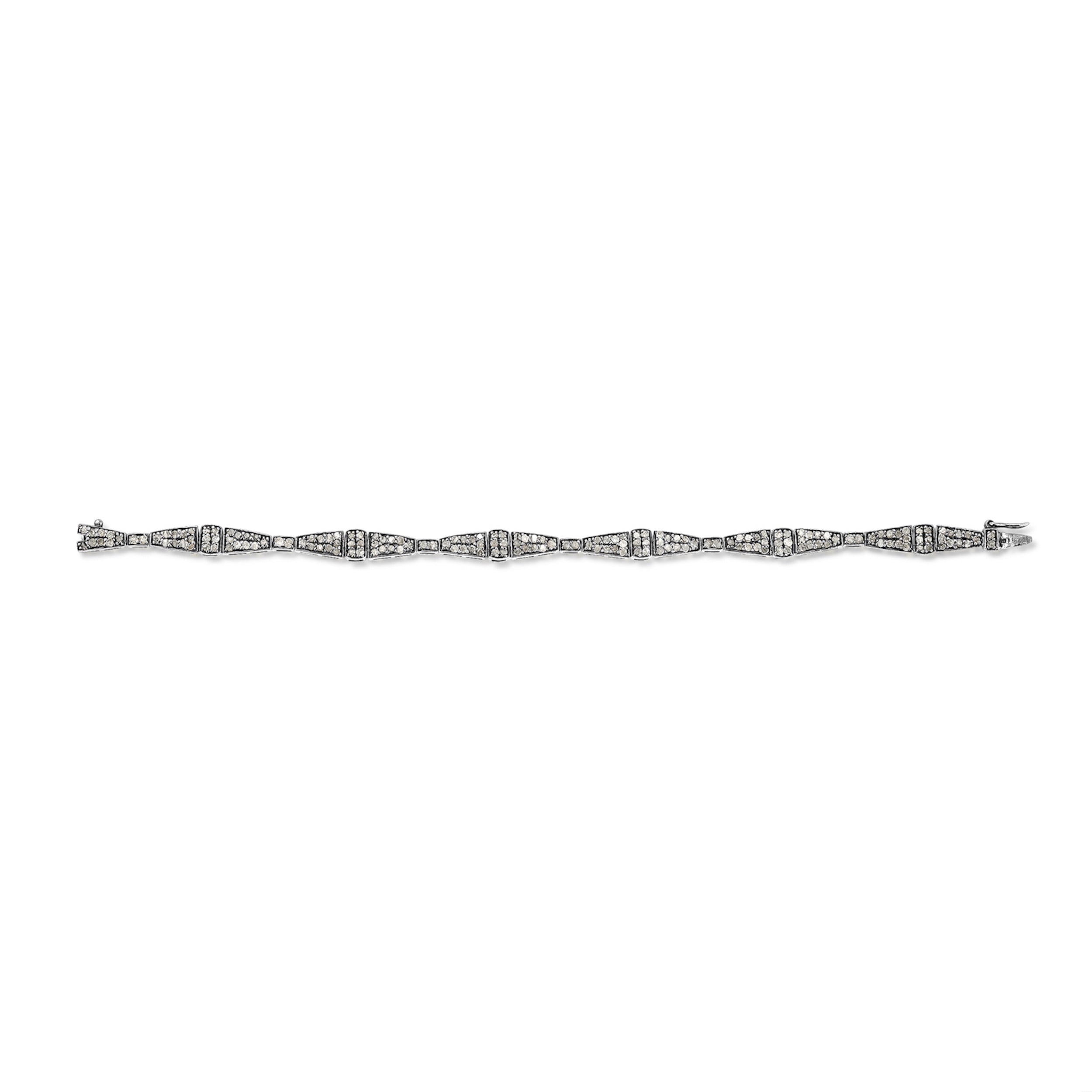 Snake Chain Diamond Bracelet