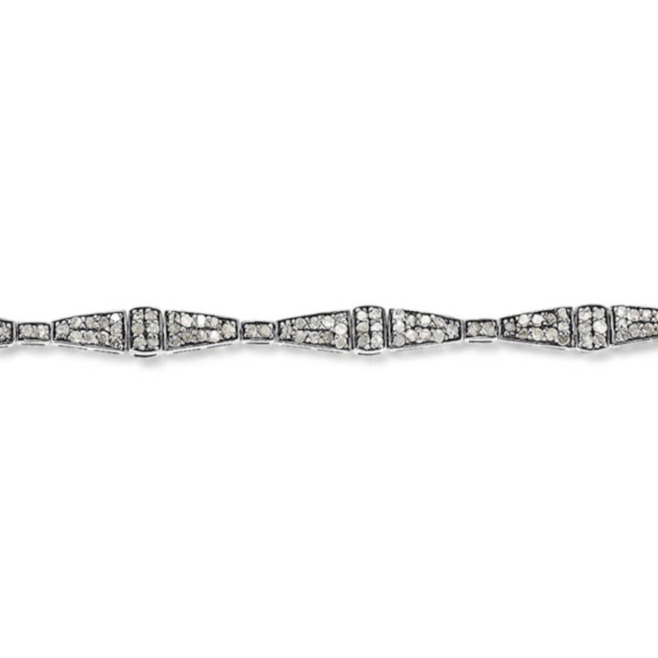Snake Chain Diamond Bracelet