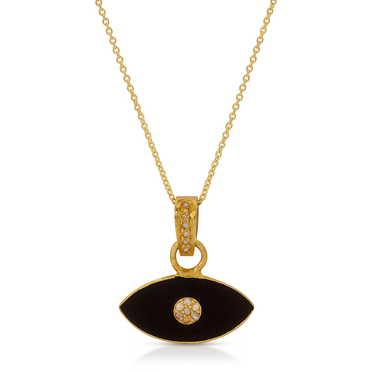 Black Eye Diamond Pendant