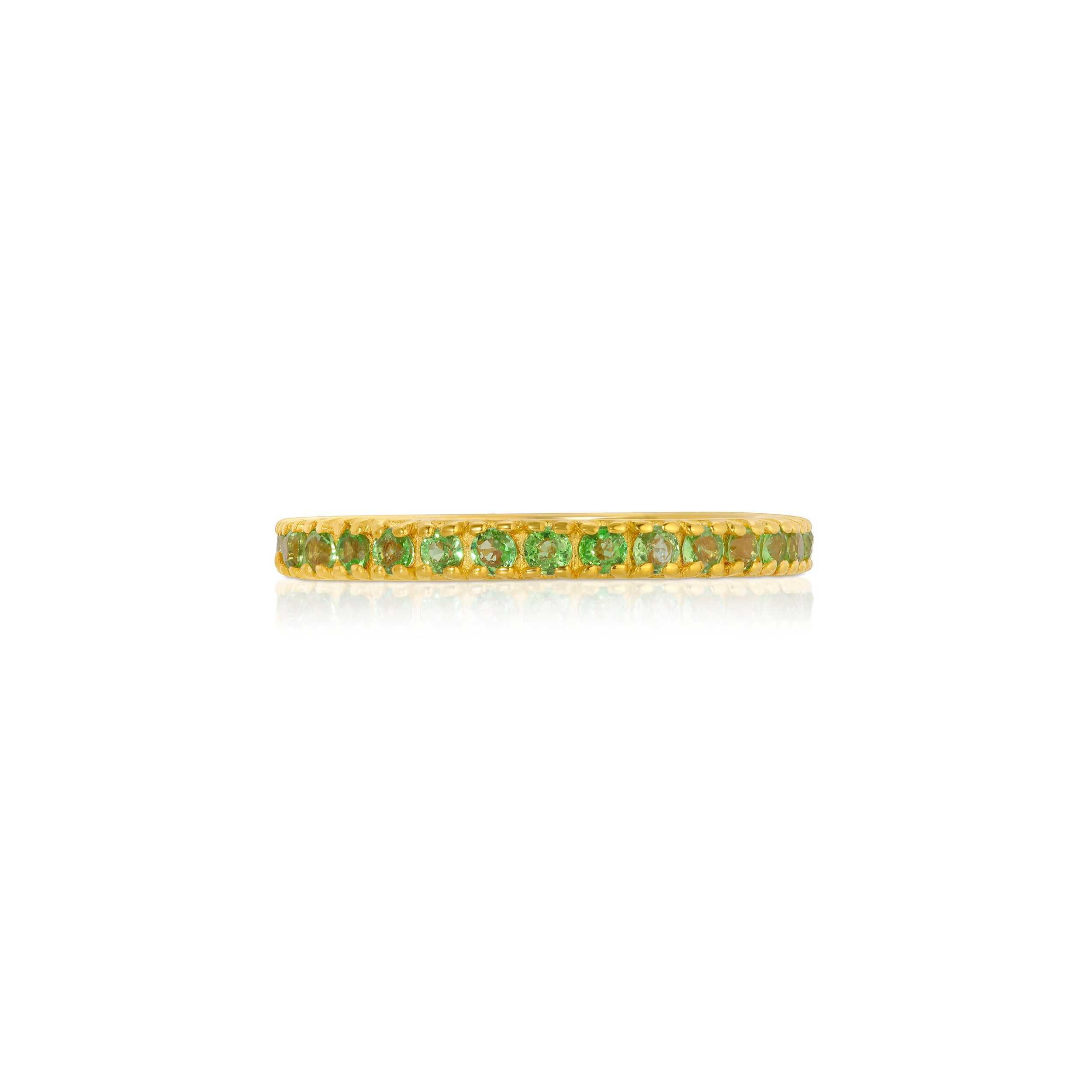 Petite Jai Tsavorite Eternity Band