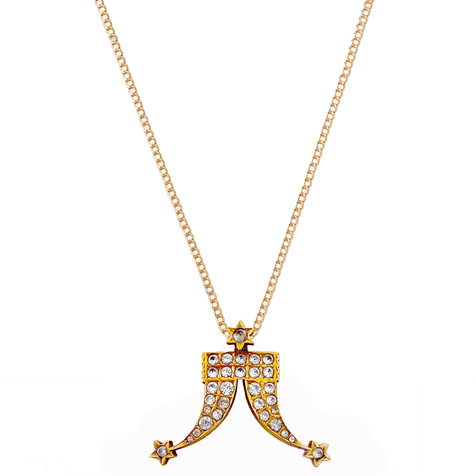 Diamond Tiger Star Pendant