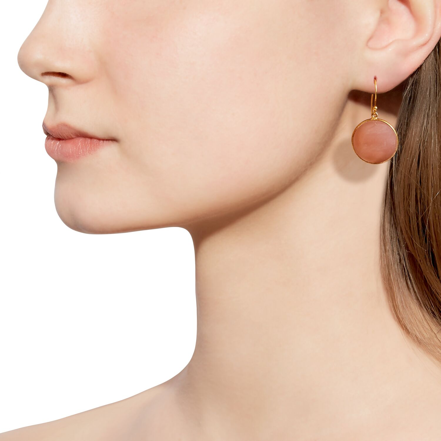 Petit Jai Moon Blush One Earrings