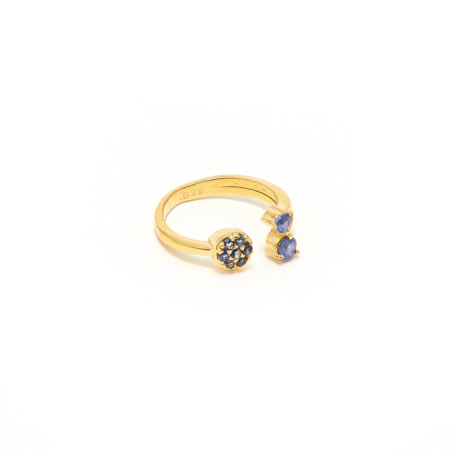 Petit Jai Sapphire Nine Ring