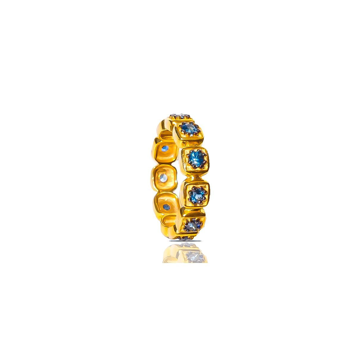Laurel Blue Sapphire Ring