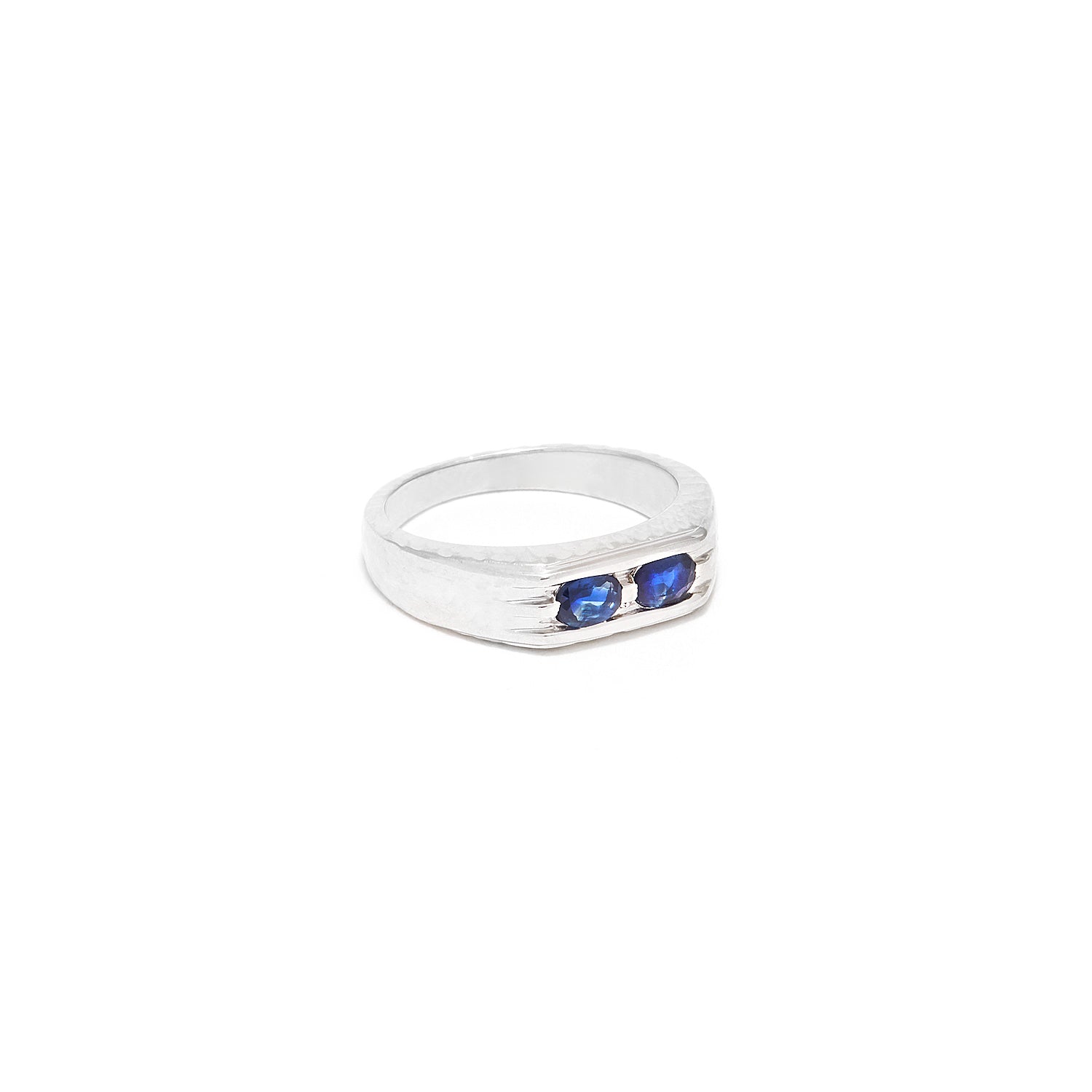 Sapphire Signet Ring-Ring-Jaipur Atelier
