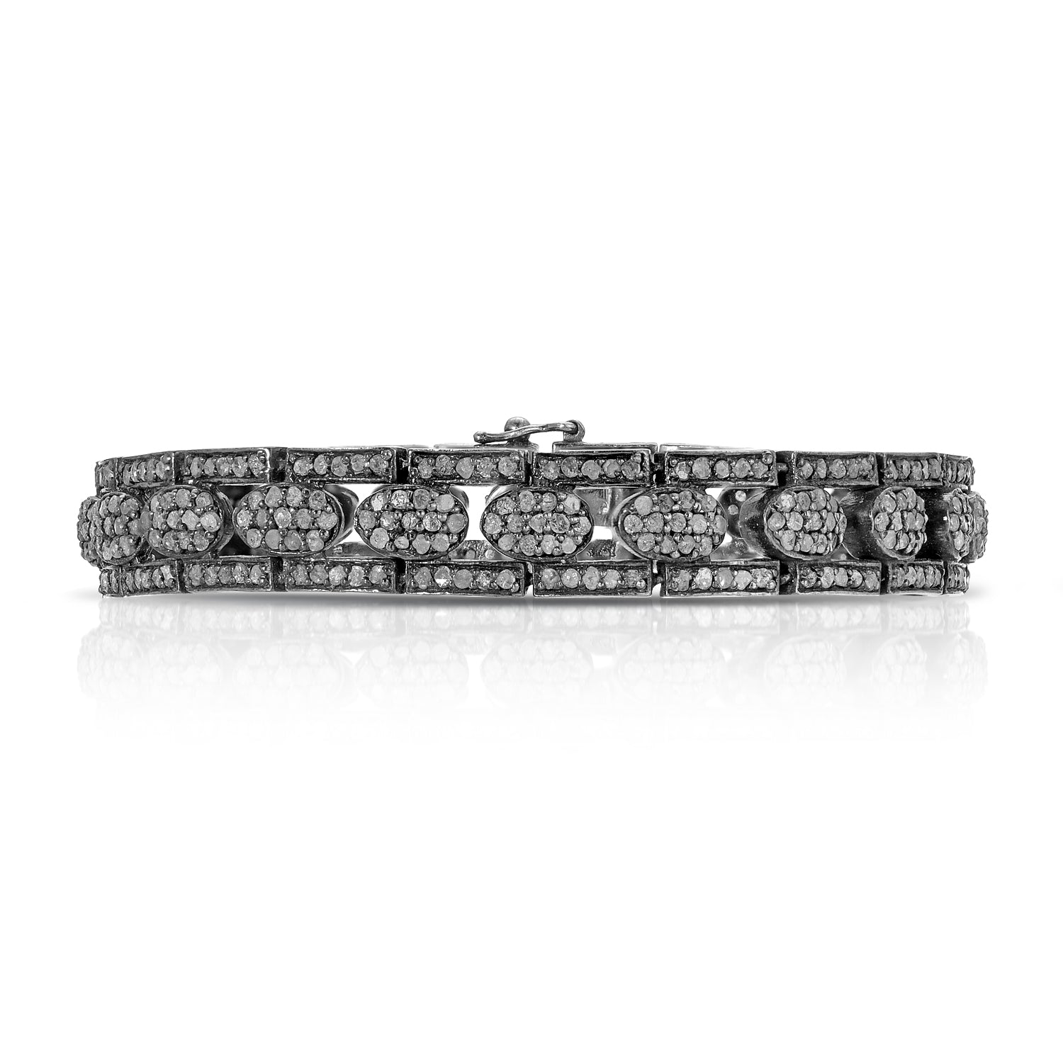 Art Deco Cuff Diamond Bracelet