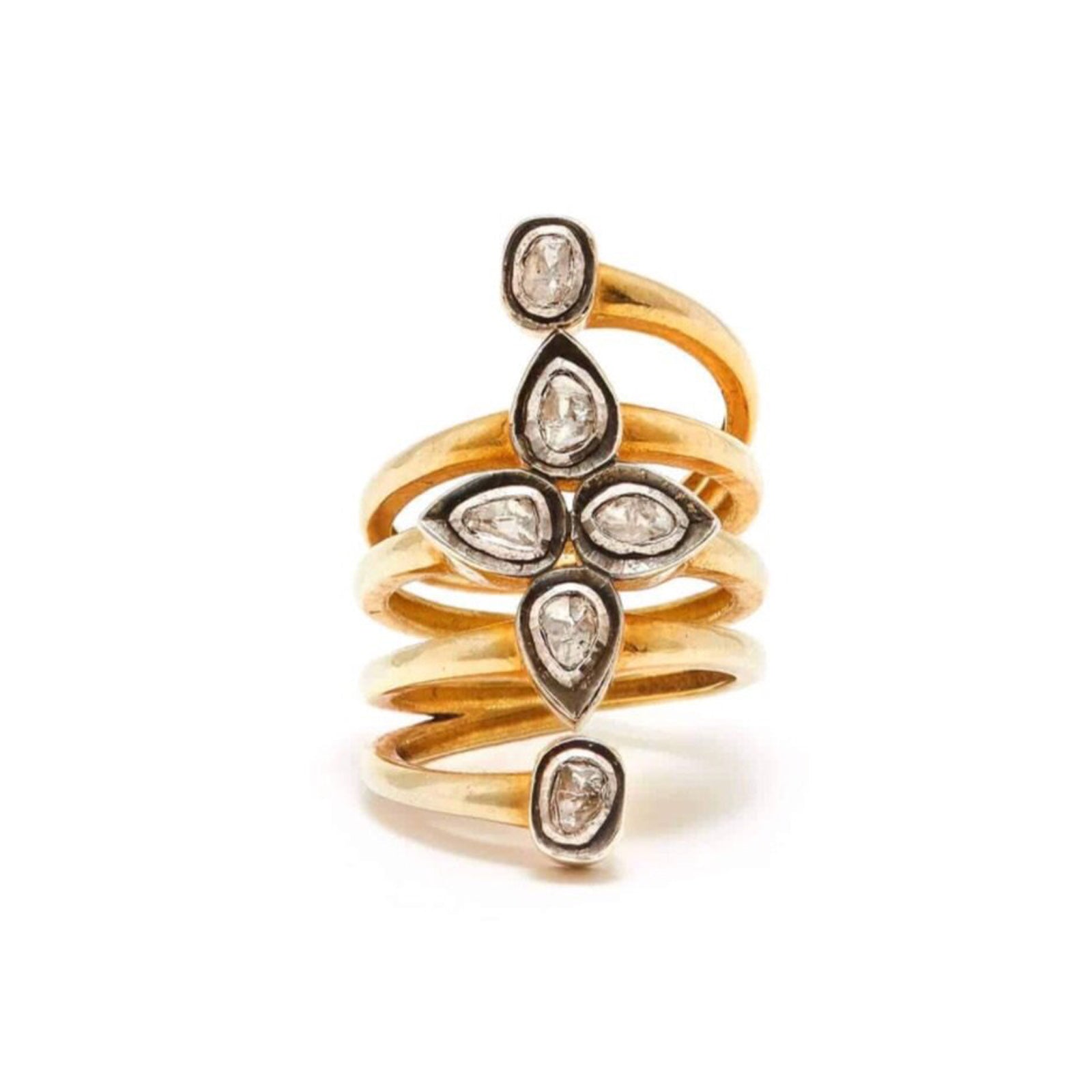Diamond Spring Ring