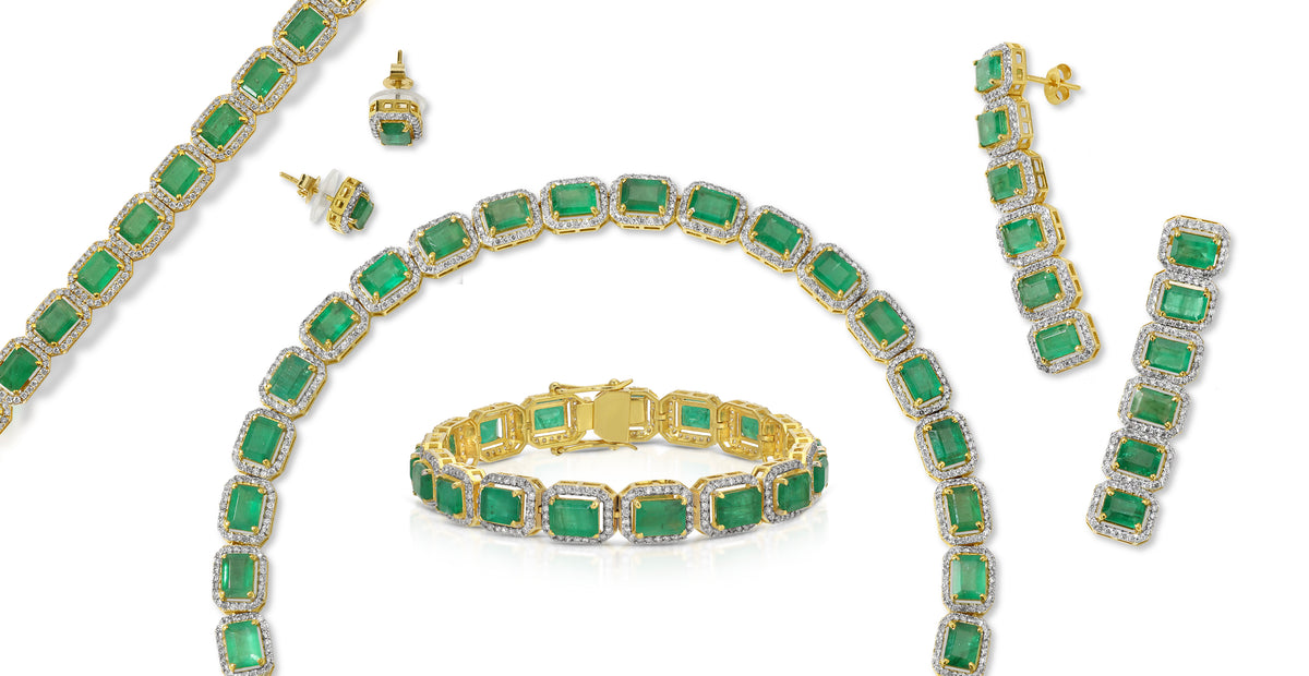 The Emerald Diamond Gold 5 Piece Handful Set