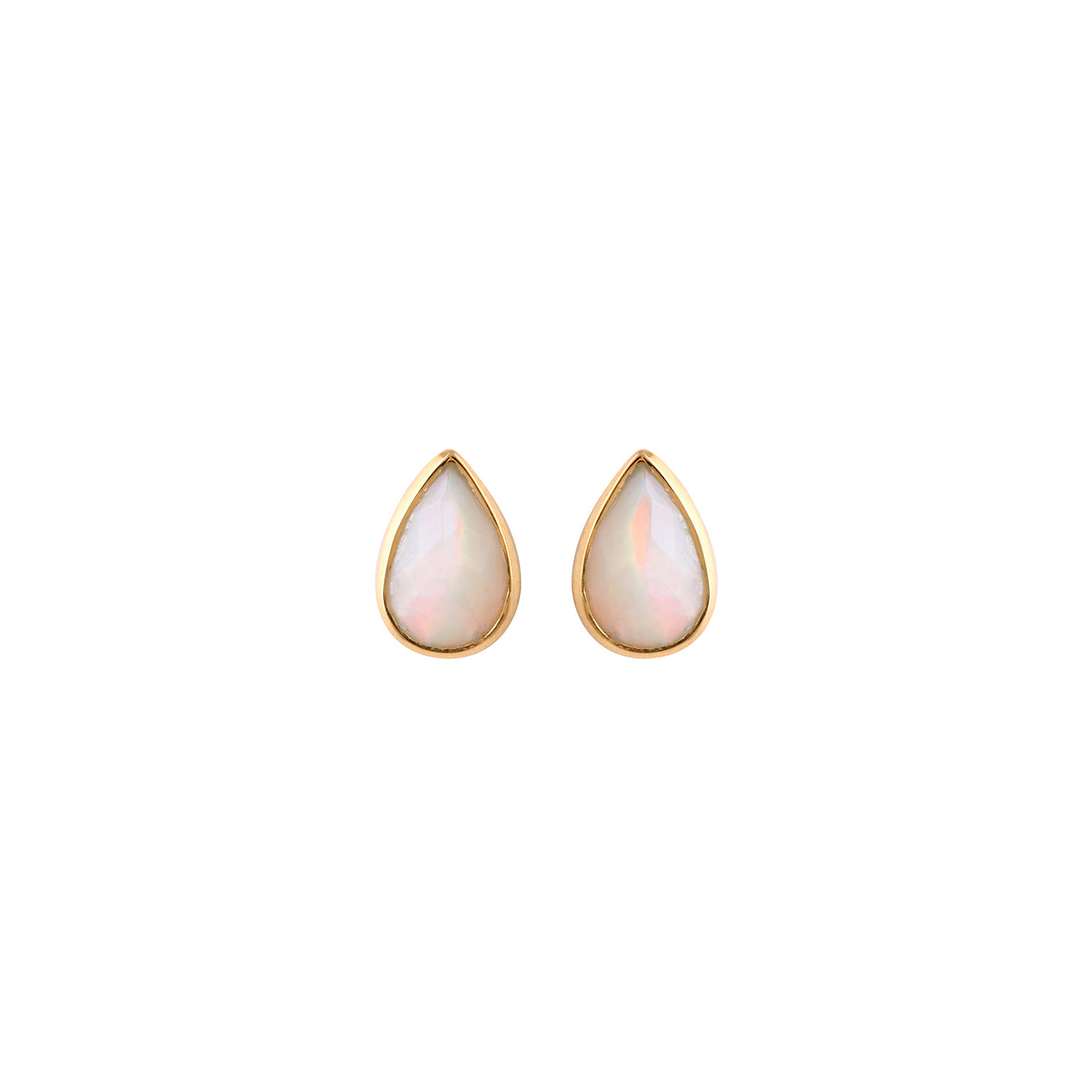 Opal Pear Drop Dash Studs