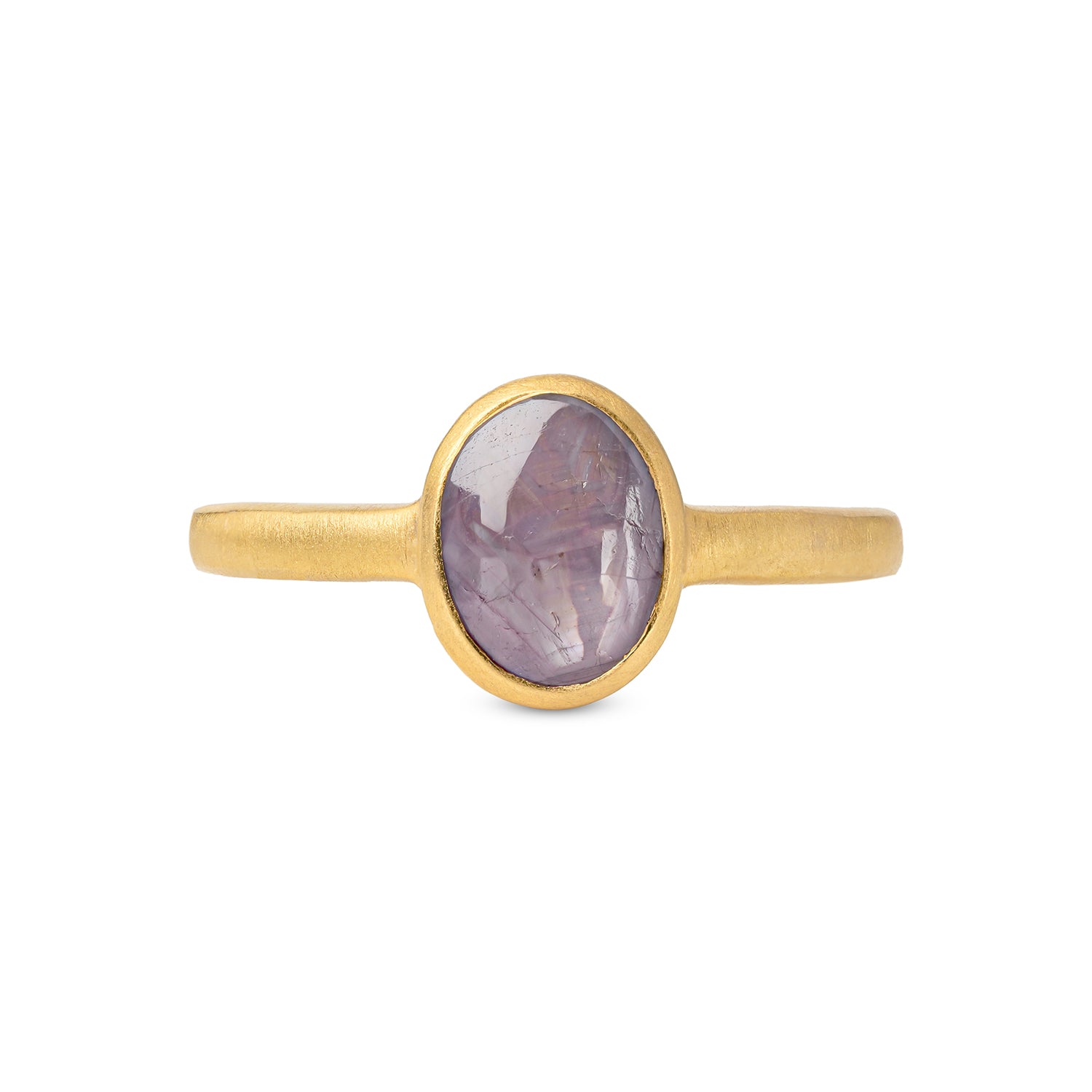 Lilac Star Sapphire Ring
