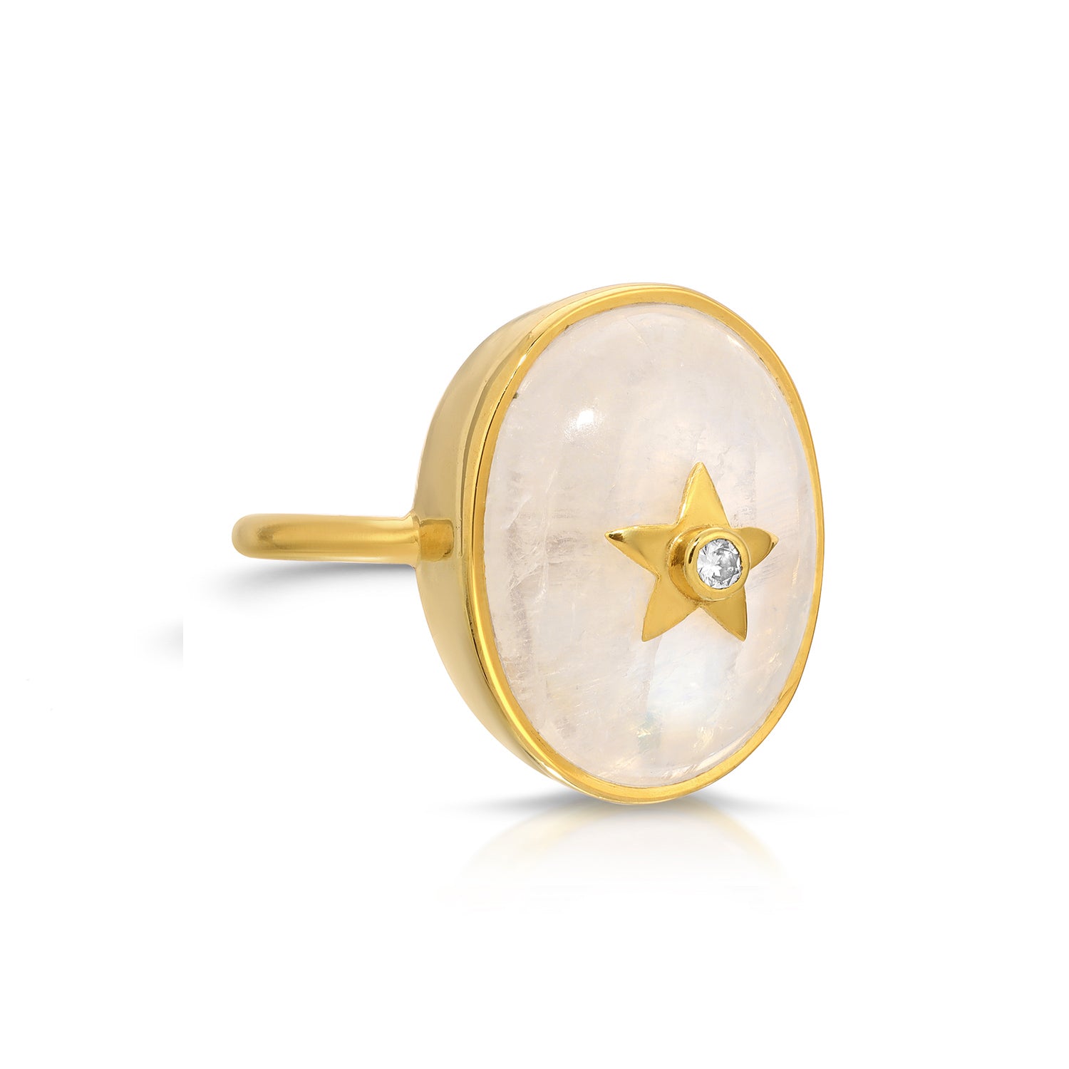 Moonstone Star DBD Ring