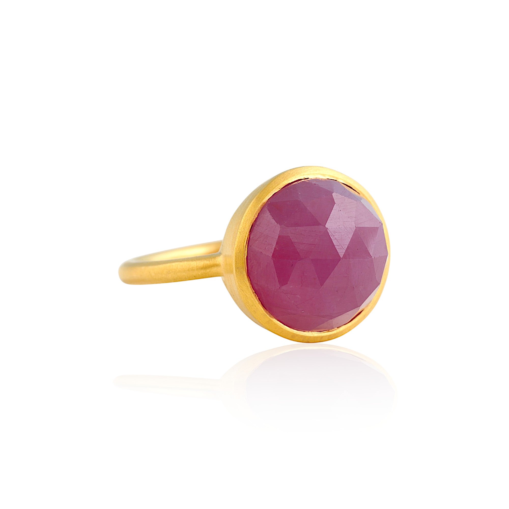Ruby Cirque Cocktail Ring