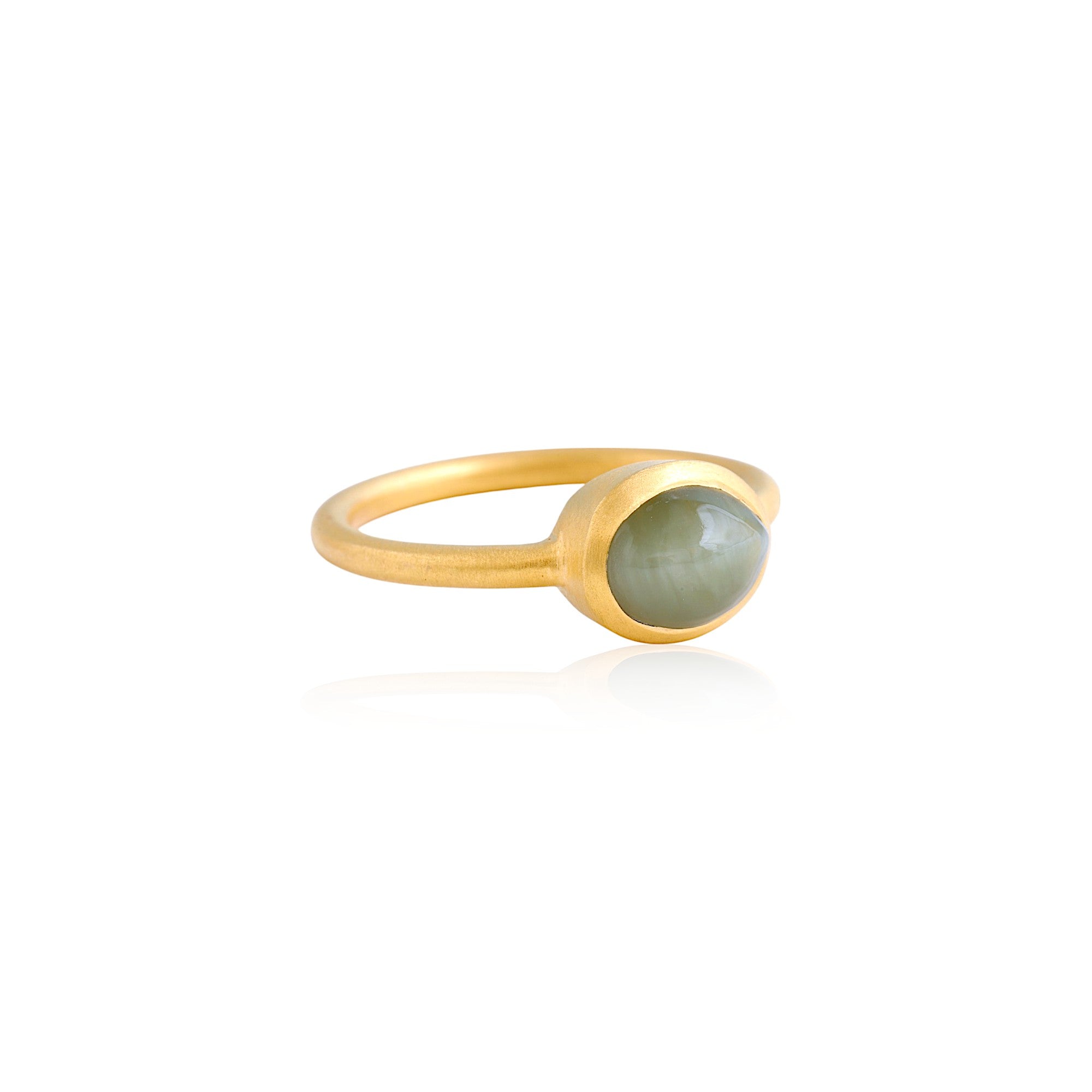 Petite Cats Eye Ring