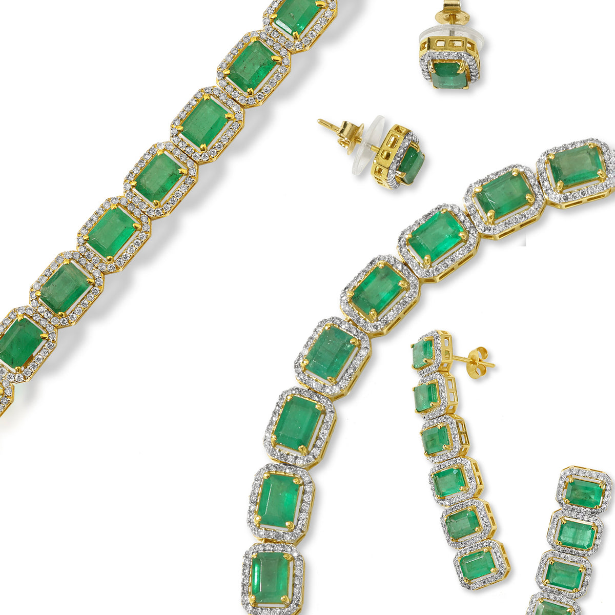 The Emerald Diamond Gold 5 Piece Handful Set