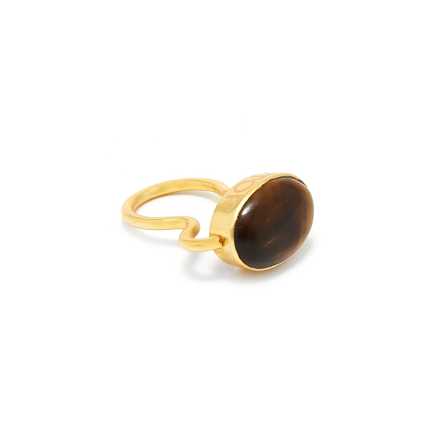 Tigers Eye Mogul Ring-Ring-Jaipur Atelier