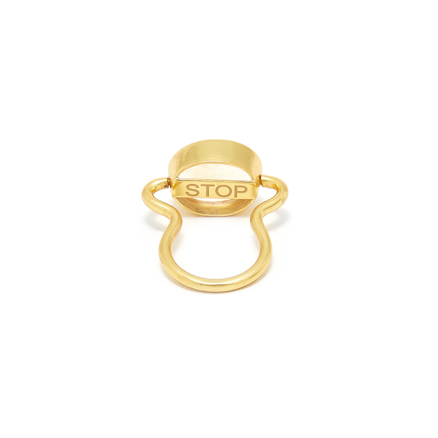 Blond Citrine Mogul Ring-Ring-Jaipur Atelier