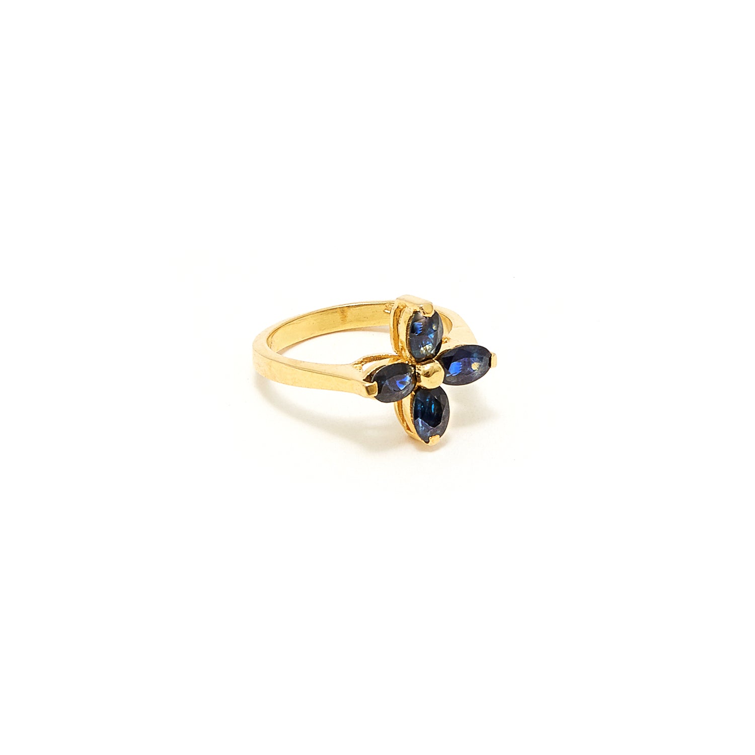 Petit Jai Sapphire Four Ring