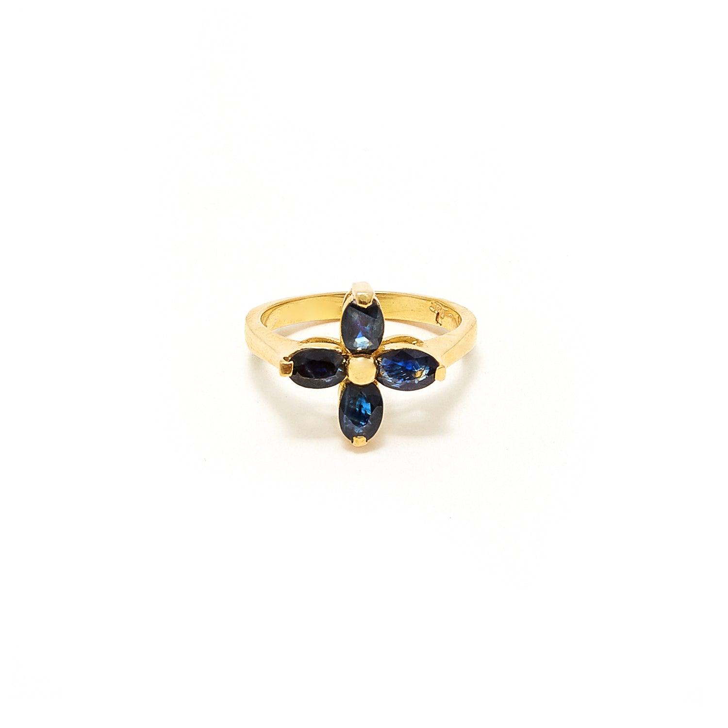 Petit Jai Sapphire Four Ring