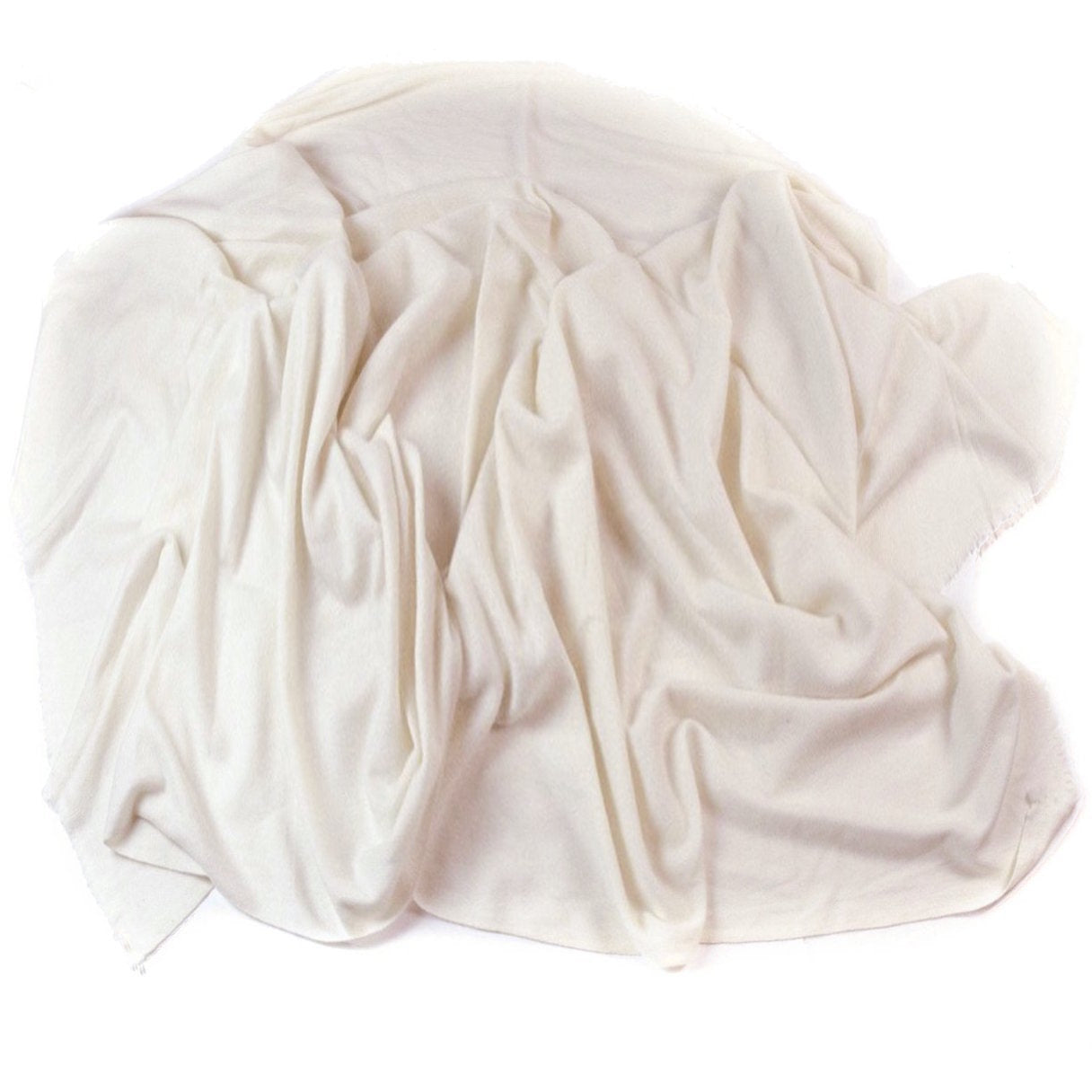 Kashmiri Luxury Cashmere Shawl Cream