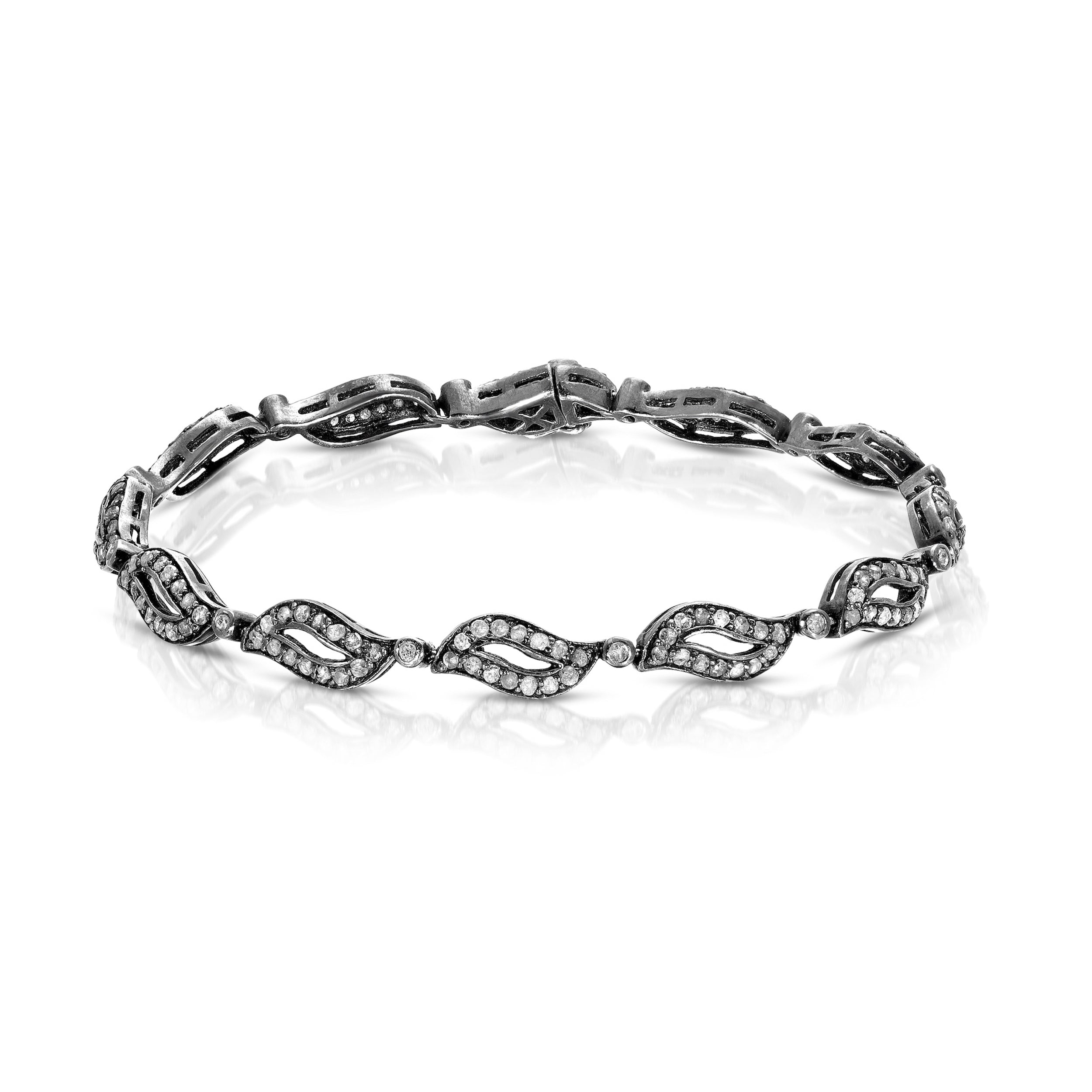 Daisy Chain Diamond Bracelet