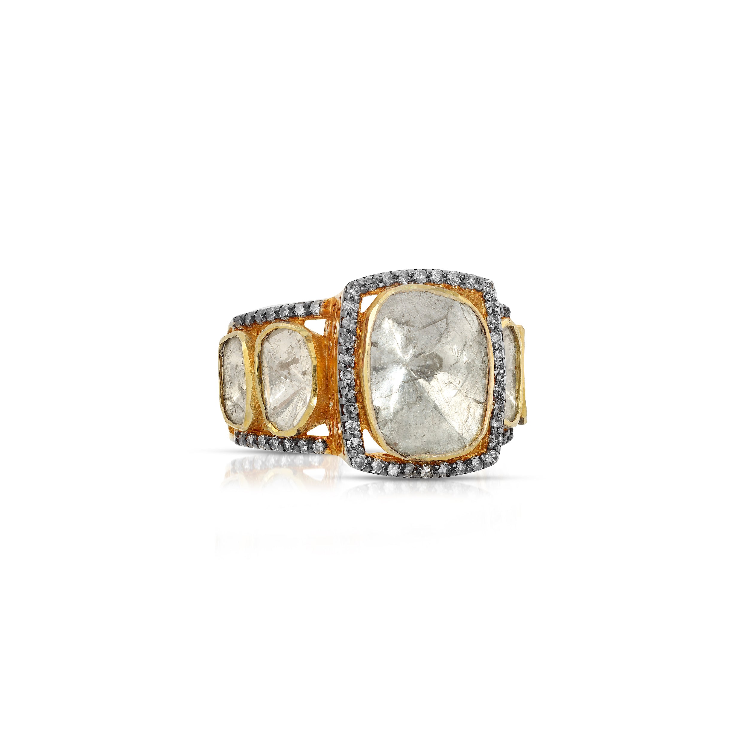 Diamond Maharani Cocktail Ring